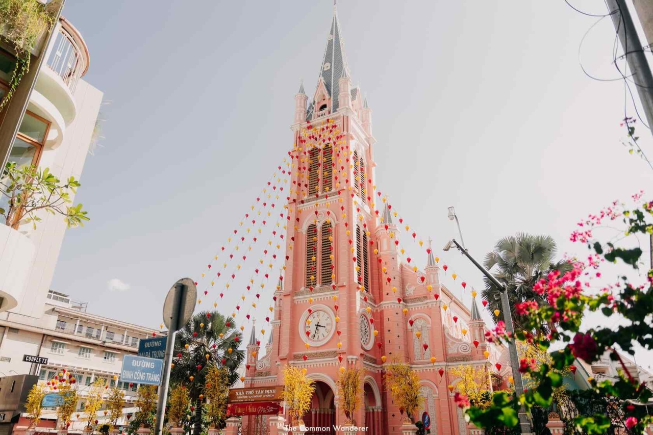 Famous religious sites in District 1, Ho Chi Minh City 3 tan dinh church in ho chi minh city