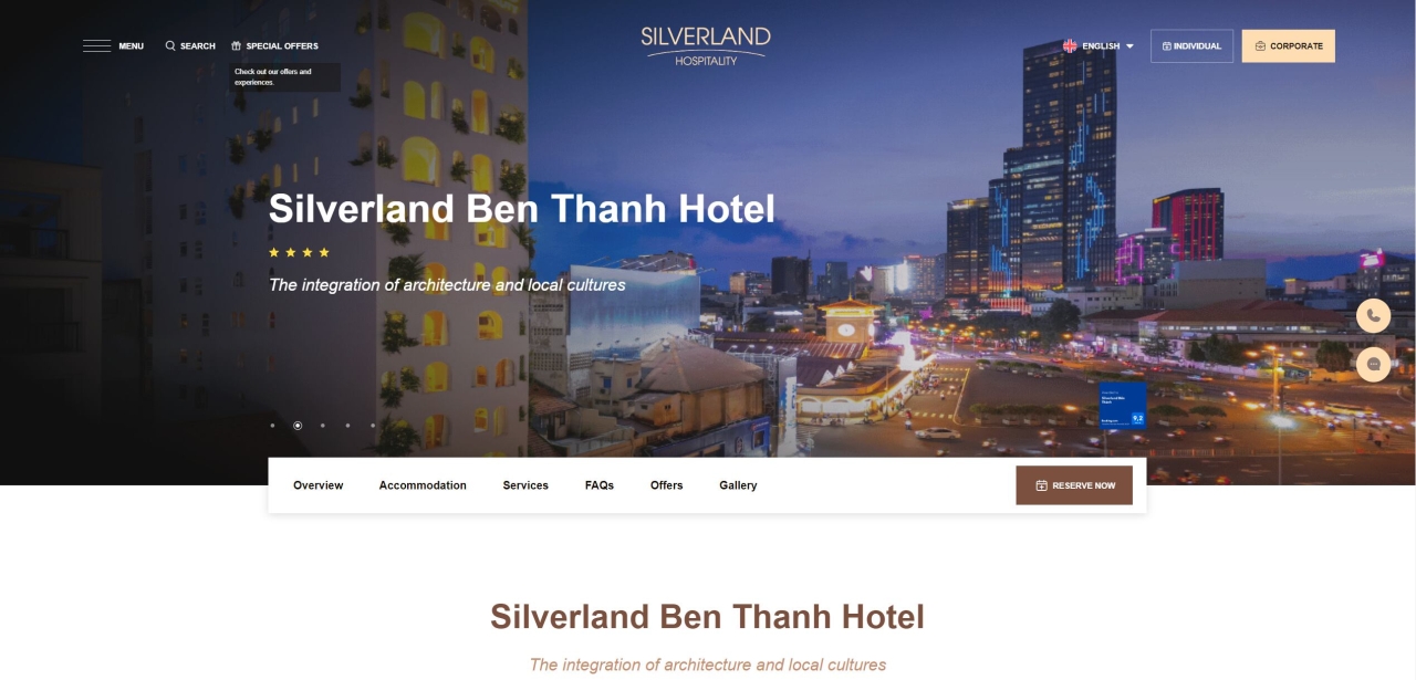 Three easy steps to book hotel at Silverland Ben Thanh 3 booking silverland ben thanh hotel via website