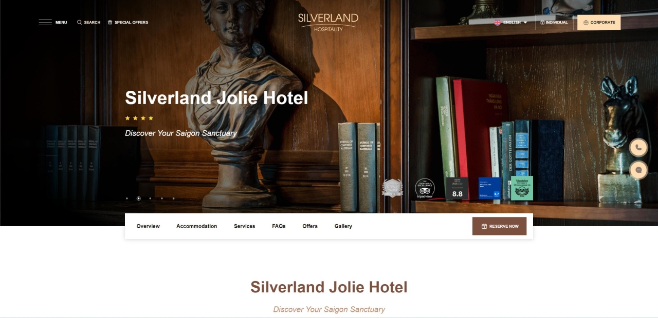 Simple guidelines for direct booking Silverland Jolie Hotel 3 silverland jolie hotel website
